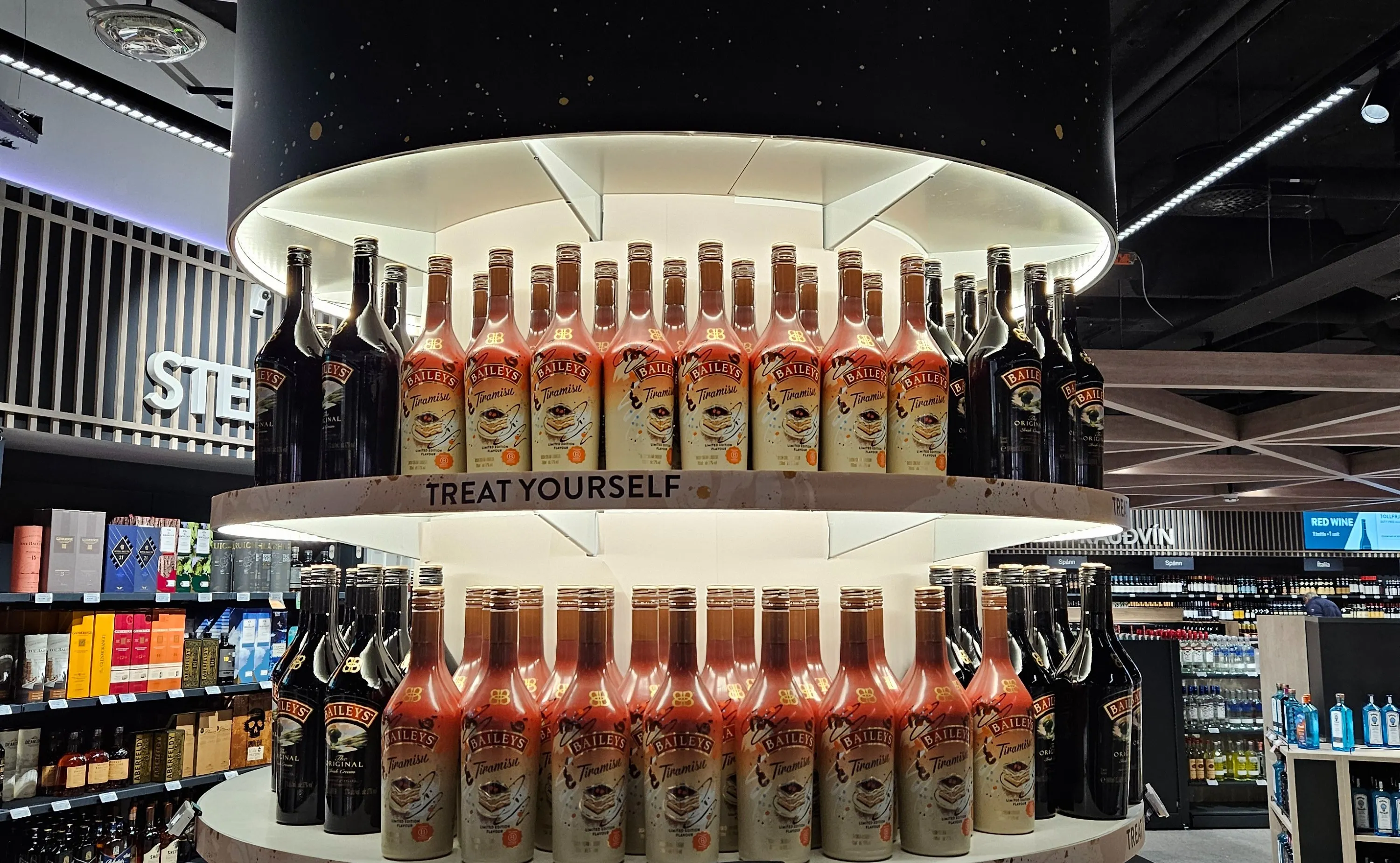 Baileys product display