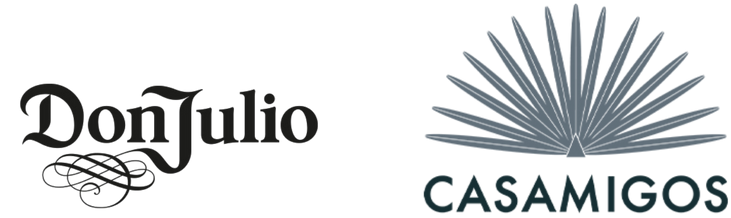 Don Julio and Casamigos logos